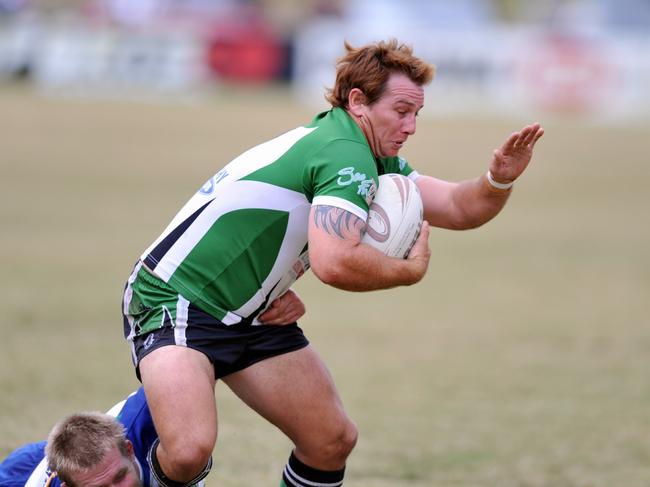 Swans half Matt Lapworth back in 2009. Photo: Warren Lynam