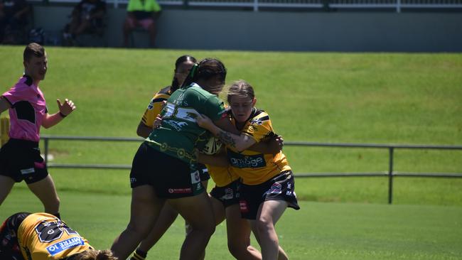 Harvey Norman under 19s game between the Ipswich Jets and Sunshine Coast Falcons. Saturday March 4, 2023. Picture, Nick Tucker.