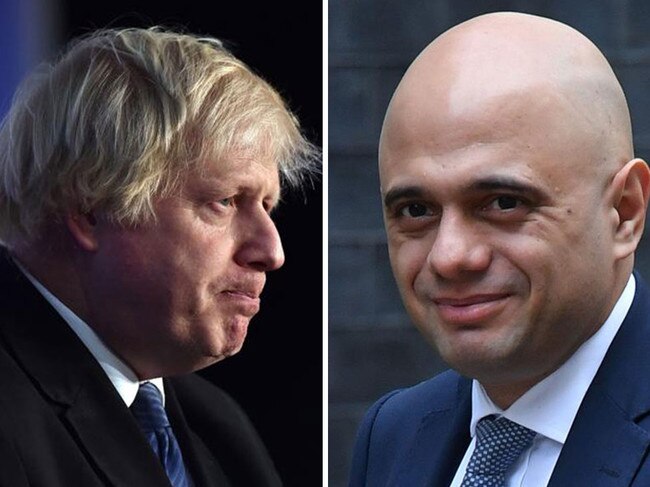 Johnson Javid compile for Brexit yarn