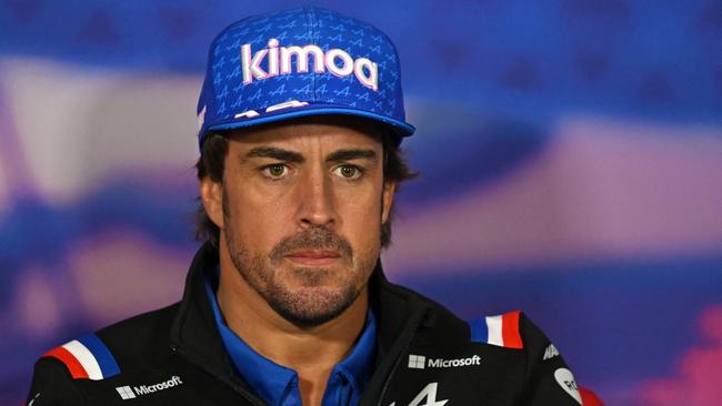 Fernando Alonso has signed with Aston Martin. Picture: JUSTIN TALLIS / AFP