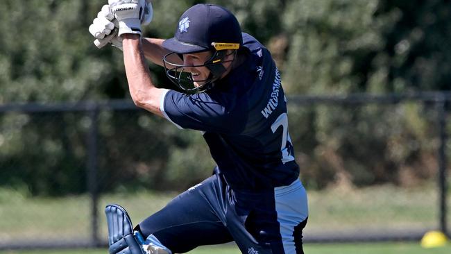 David Wildsmith in action for Kew. Picture: Andy Brownbill