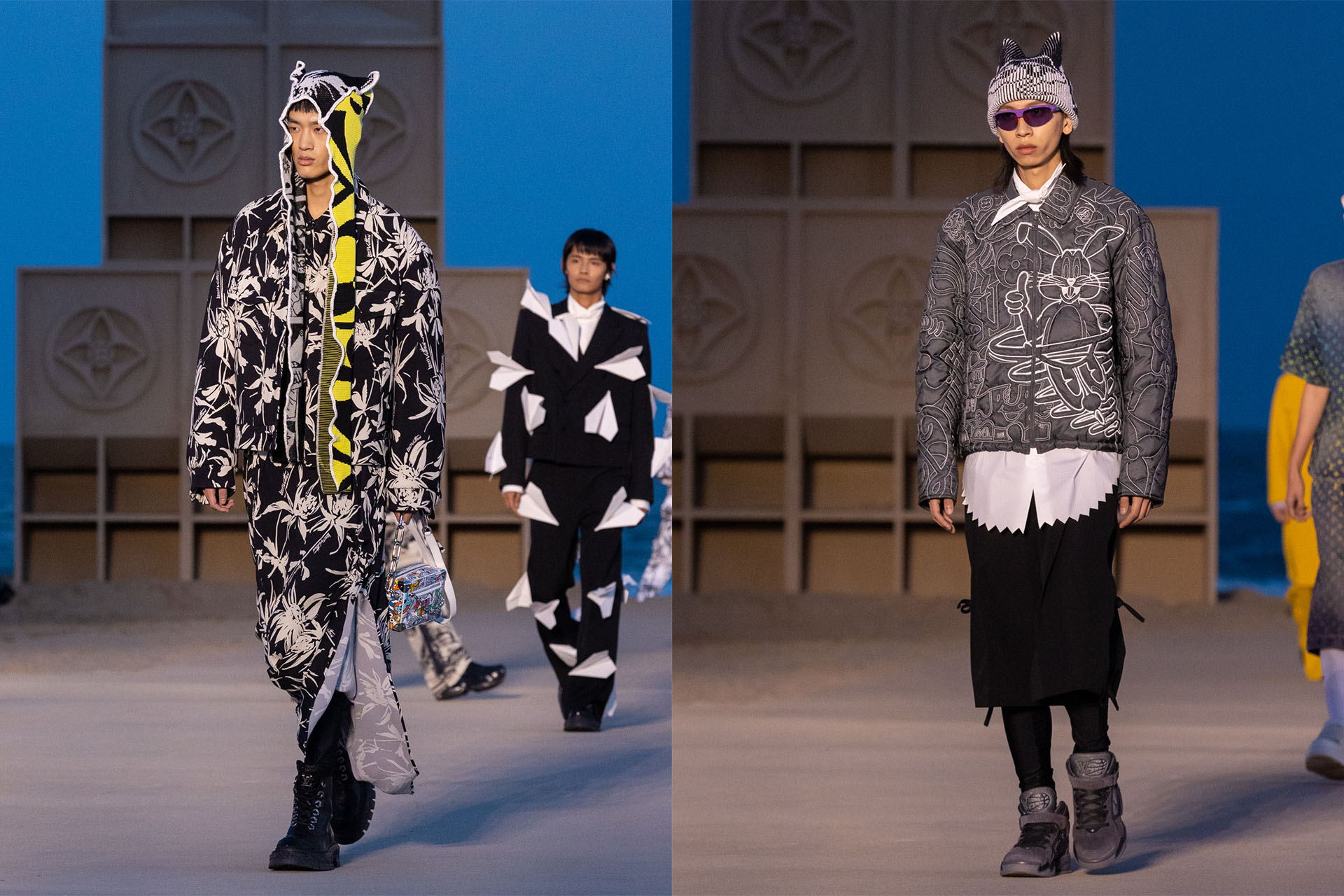 Louis Vuitton's Spring Summer 2023 SPIN-OFF Show in Aranya, China