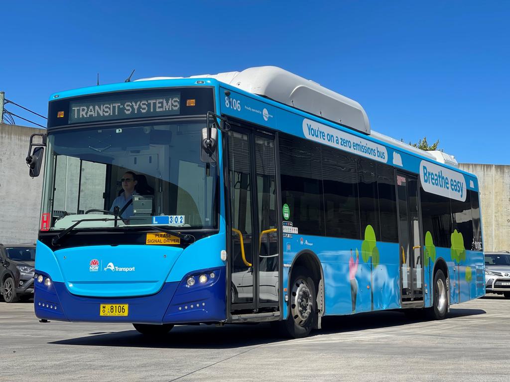 The first 12 of the 40 new electric buses will hit the roads in Sydney from November. Picture: Supplied