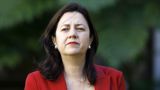 Premier Annastacia Palaszczuk should introduce a shield law to Queensland. Picture: NCA NewsWire/Tertius Pickard