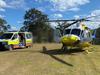 Dirt bike rider seriously injured after jump gone wrong