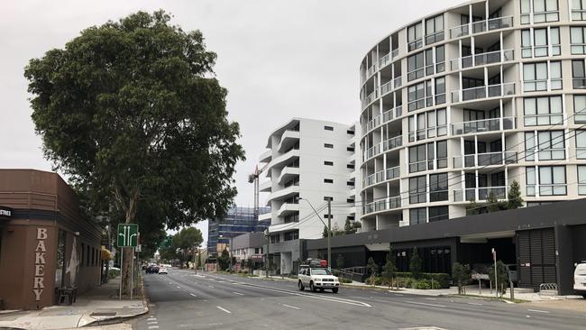 This stretch of Gardeners Rd will be lined with apartment towers in the near future, under current plans.