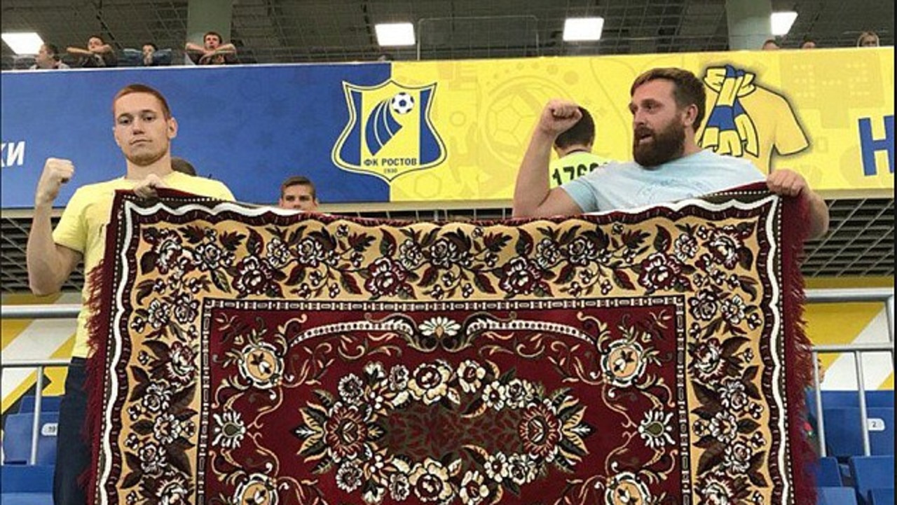 The fans who inspires Rostov's bizarre new kit