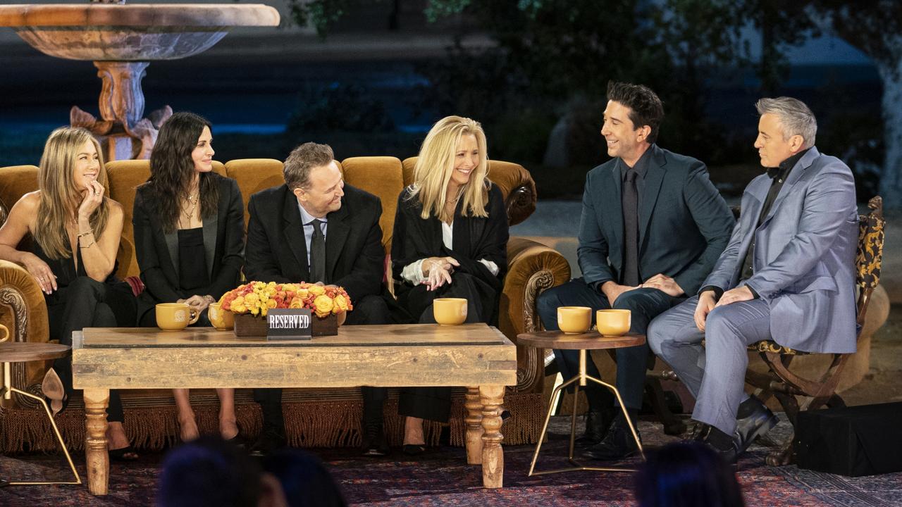 The Friends cast reunited for a reunion in 2021. Picture: Warner Bros Entertainment Inc/Binge