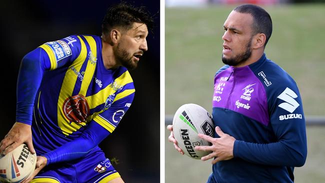 Gareth Widdop and Will Chambers want back in the NRL.