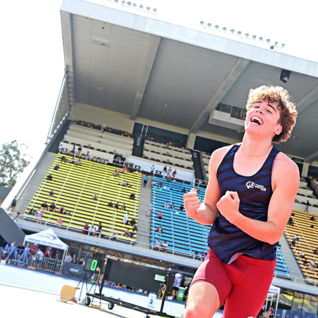The Queensland All Schools track and field championships at QSAC. Saturday November 2, 2024. Picture, John Gass