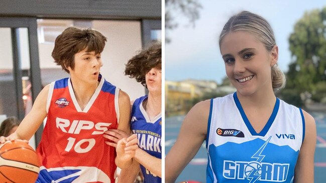 Joel Robinson (Phillip Island) and Sienna Stewart (Bellarine) will be key to their team’s title chances. Photo: Supplied.