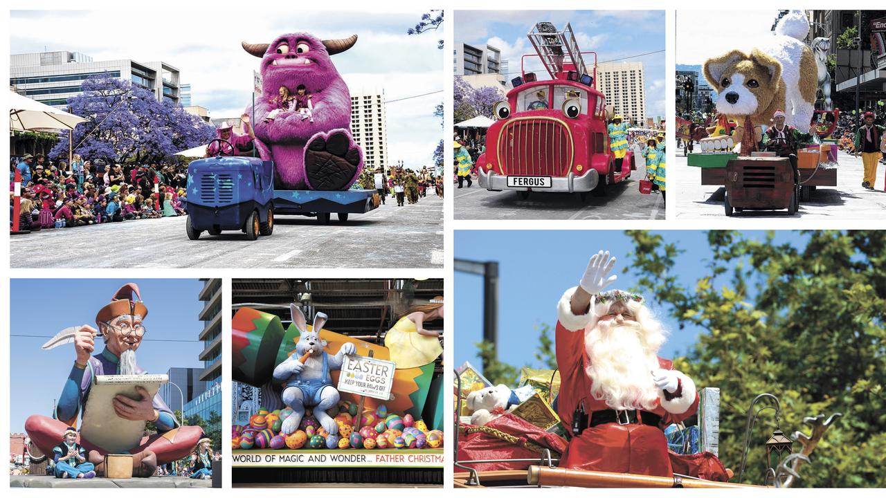 Adelaide Christmas Pageant Float Guide National Pharmacies The