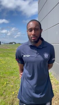 Geelong United's Demarcus Gatlin speaks about the power of sport