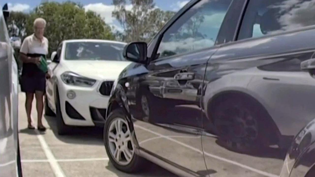 Raymond Edwards, 70, was caught keying a car in a Brisbane shopping centre carpark. Picture: Supplied via NCA NewsWire