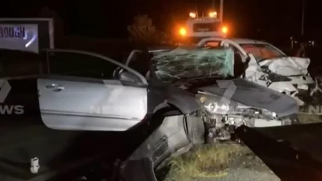 A horrific car crash on Sunday night in Maryborough killed three women and left a fourth in critical condition. Right photo: 7 News.