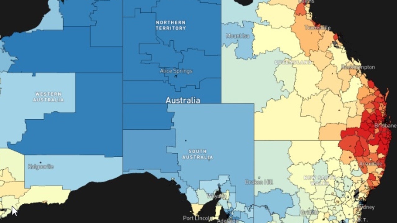 Australian Cancer Atlas map reveals cancer hot spots and survival rates ...