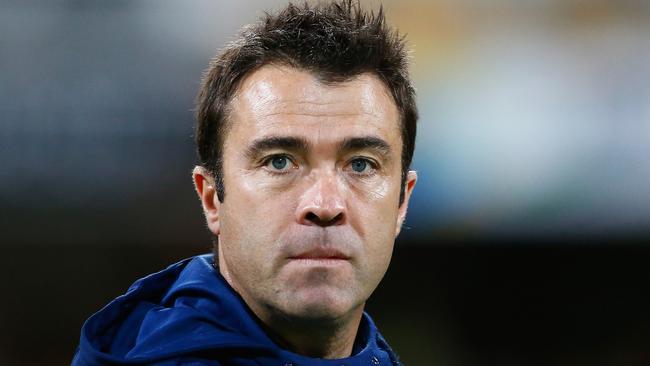 Cats coach Chris Scott’s steely focus now turns to traditional rival Hawthorn. Picture: Getty Images