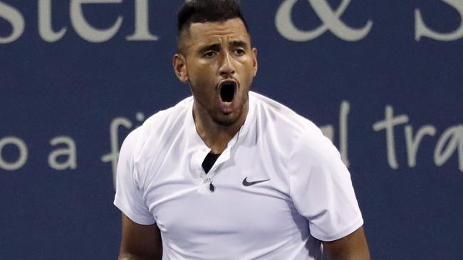 Nick Kyrgios of Australia.