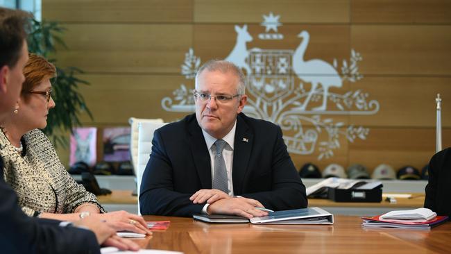 Scott Morrison has nominated repealing the so-called ‘medevac bill’ as one of his most pressing priorities. Picture: AAP Image/Joel Carrett