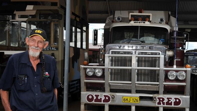 The likes of Willie Coutts are immortalised in the Road Transport Hall of Fame in Alice Springs for their contributions to the Northern Territory trucking community. Picture: Justin Kennedy