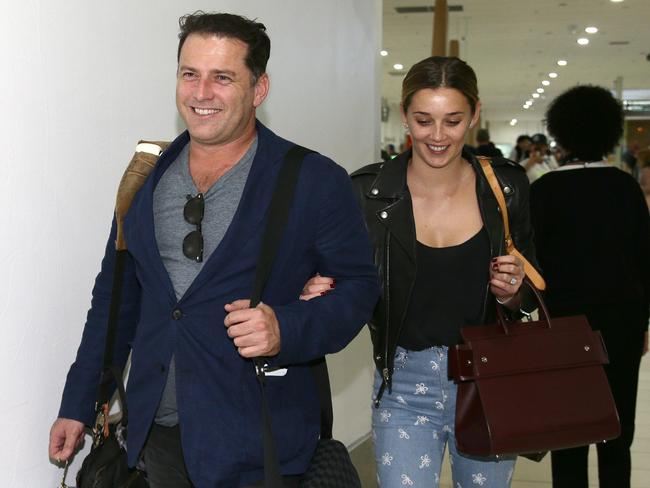 Wednesday: Cook was chasing Karl Stefanovic and Jasmine Yarbrough after the Logies.