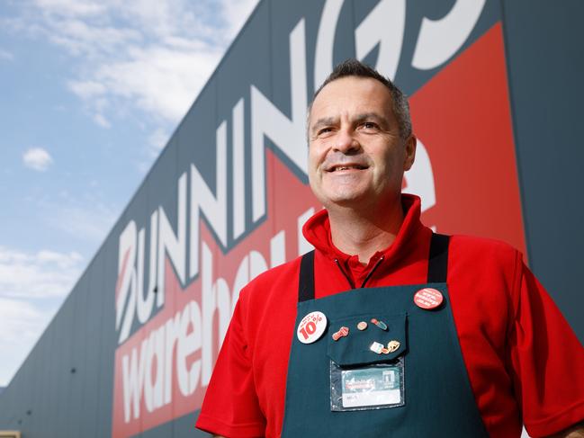 Mike Schneider, managing Director of Bunnings.Photographed at Bunnings Glenorchy store in Tasmania for the Launch of "Click and Collect" a new online purchases store pick up service.20/05/2019Hobart Tasmaniaphotography Peter Mathew