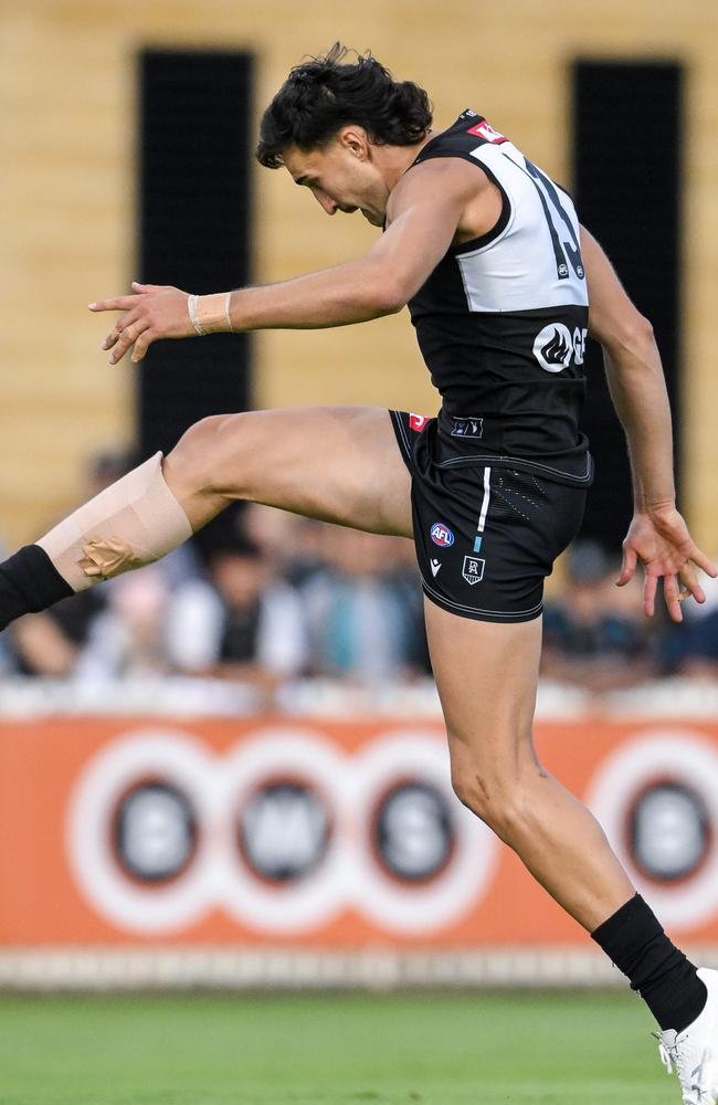 Ivan Soldo will make his Port Adelaide debut on Sunday. Picture: Mark Brake/Getty Images