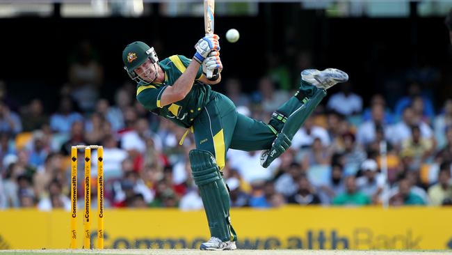 Dan Christian in action for Australia. Picture: Adam Head 