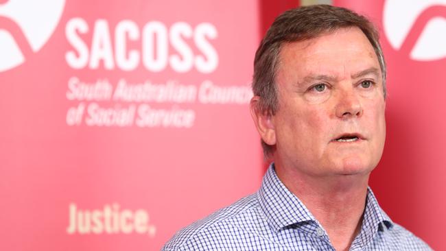 South Australian Council of Social Services CEO Ross Womersley said the government’s stamp duty policy would give financial assistance to those who don’t need it, while also increasing house prices. Picture: Tait Schmaal.