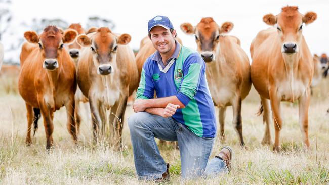 Organic plan: Stanhope farmer Craig Emmett is one of seven UDV scholarship holders who will head to New Zealand this month. Picture: Chloe Smith