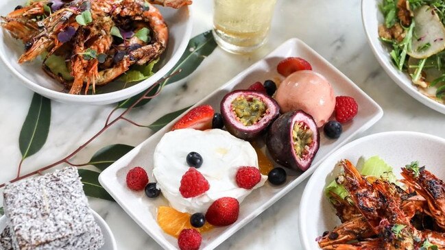 Classic Aussie bites at Royal Hotel's Australia Day Bottomless Brunch. Picture: Instagram (royalhotelpaddo)