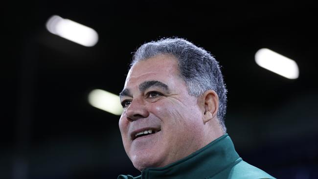 Meninga is contracted until the end of 2023, but is not yet signed for the 2025 World Cup. Picture: Getty Images.