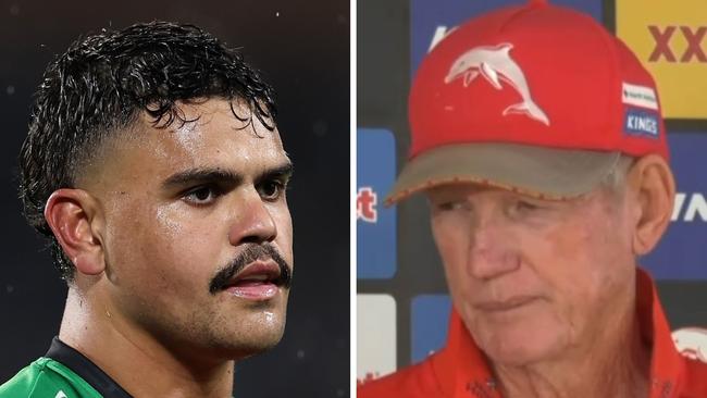 Wayne Bennett was asked about Latrell Mitchell.