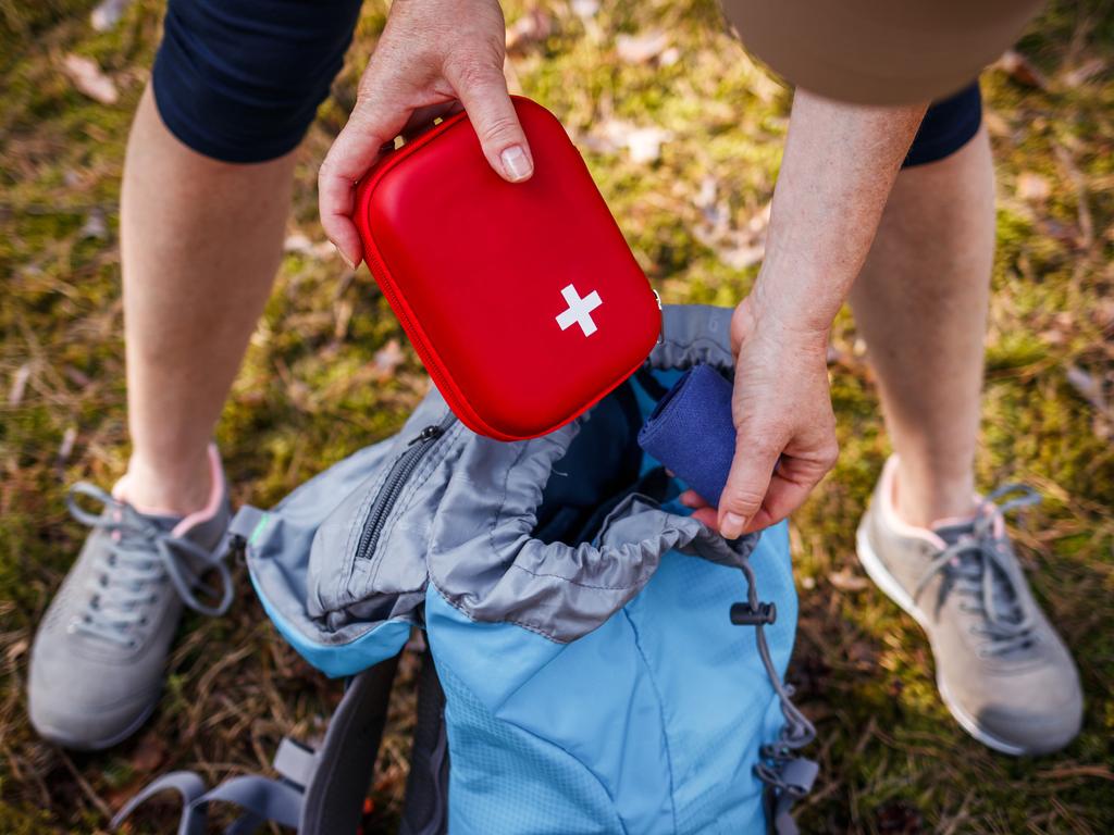 An effective first aid kit can greatly improve the chance of survival for a person who has been injured. Picture: iStock