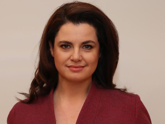 ABC journalist Louise Milligan, who received a 2019 Press Freedom Medal at the Press Freedom Awards in North Sydney. Picture: Brett Costello