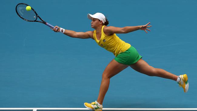 Ash Barty is preparing for the biggest summer of her life. Picture: AAP Image