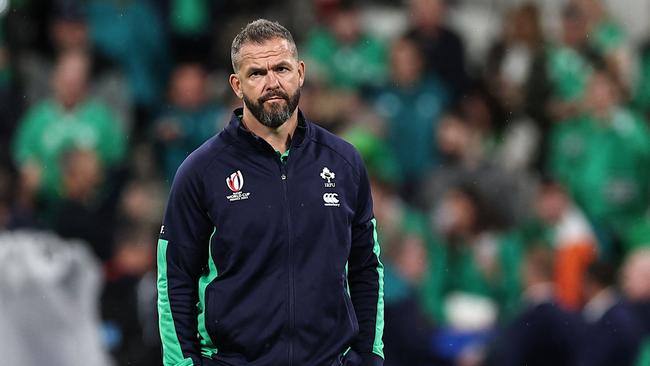 Ireland's head coach Andy Farrell. Picture: AFP