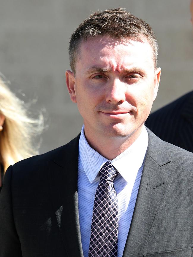 One Nation staffer James Ashby this week. Picture: Peter Lorimer.