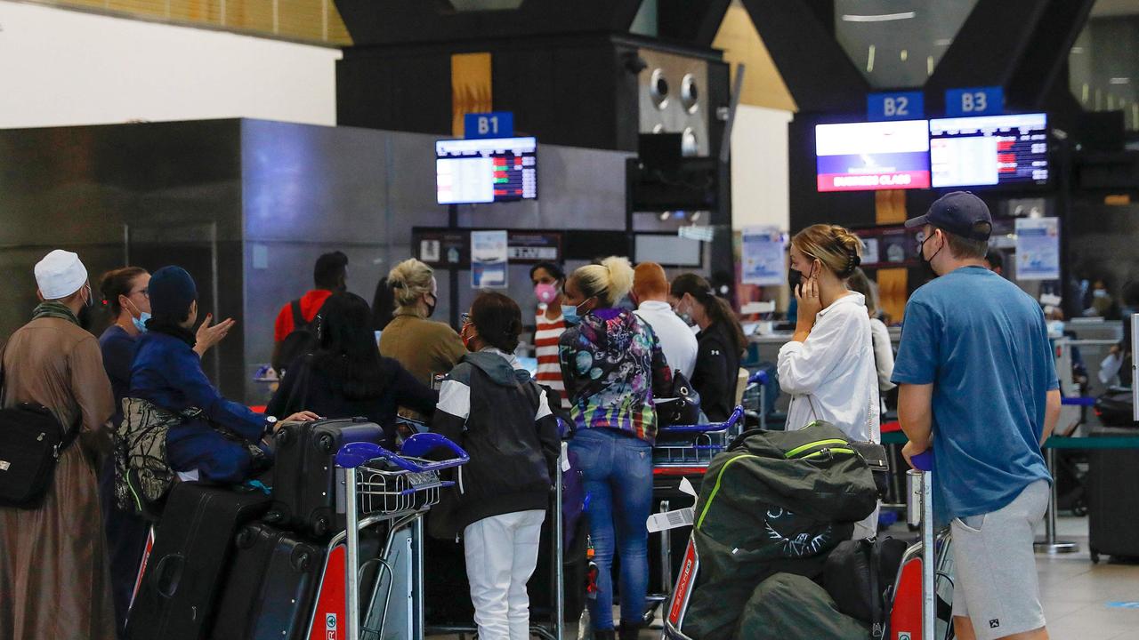 Travellers will have new restrictions entering the UK. Picture: Phill Magakoe / AFP.