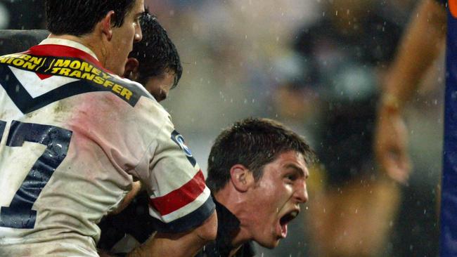 Panthers fans will celebrate the 20-year premiership anniversary in round 11. Picture: Glenn Campbell. Rugby League A/CT.