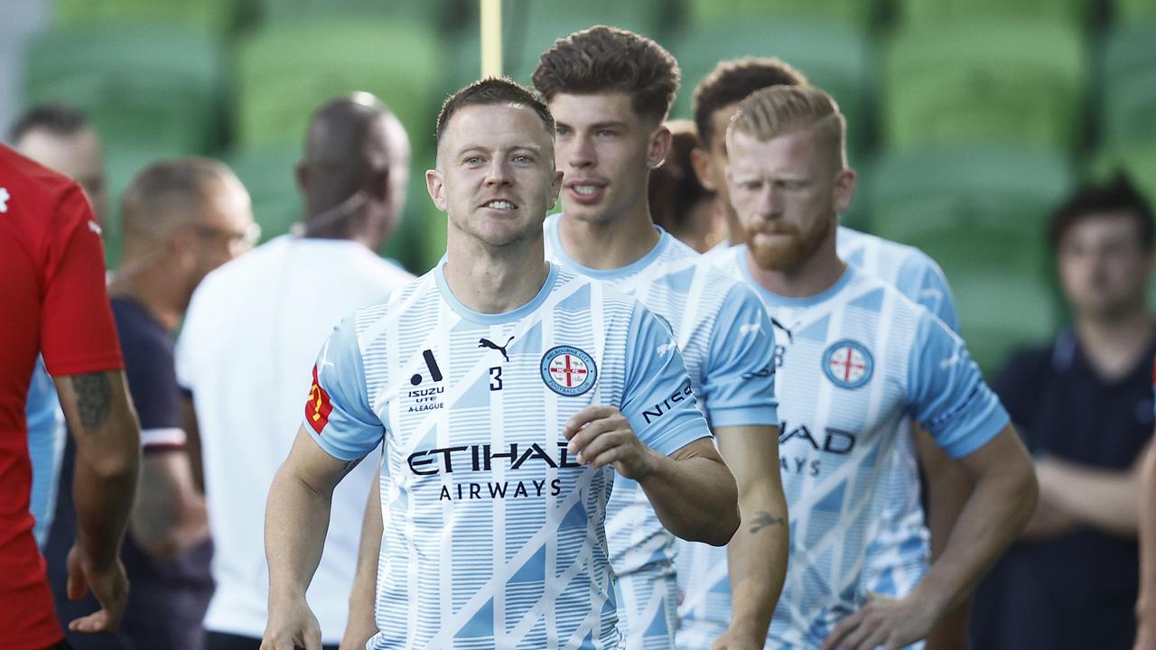 Scott Jamieson has been recalled to Melbourne City’s starting team. Picture: Daniel Pockett/Getty Images
