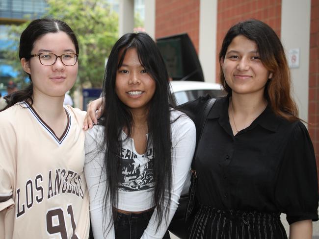 Students soak in O-Week at UniSA City West campus. Picture: Dean Martin