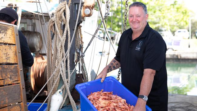 Trawler fisherman John Savige aboard KCD. Picture: Dominika Lis