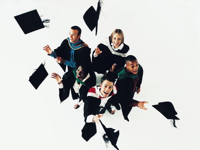 University graduates. Graduation. Generic image.