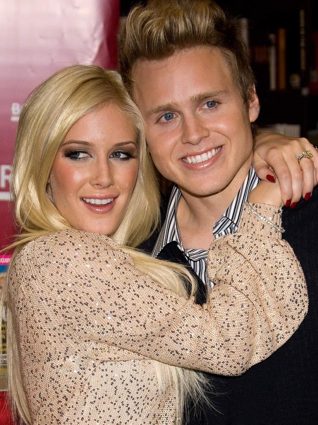 Reality TV couple Spencer Pratt and Heidi Montag have lost their Pacific Palisades home in the fires. Picture: AP Photo/Charles Sykes