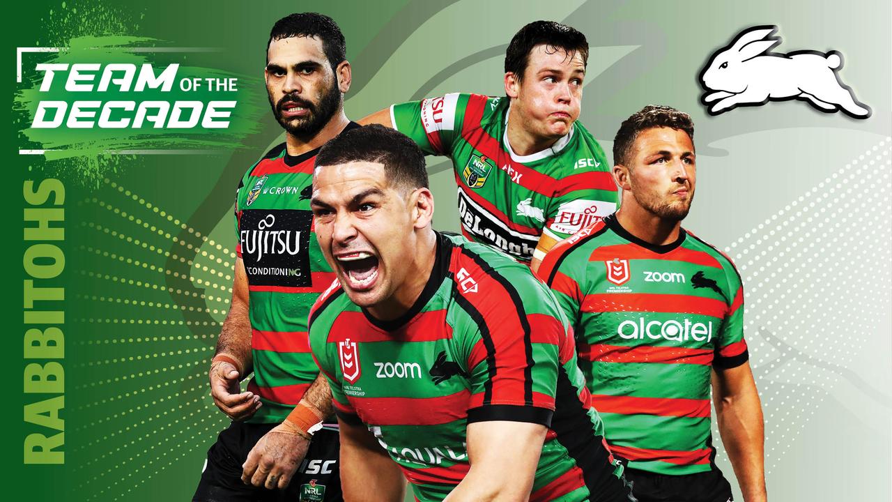 South Sydney Rabbitohs team of the decade The Advertiser