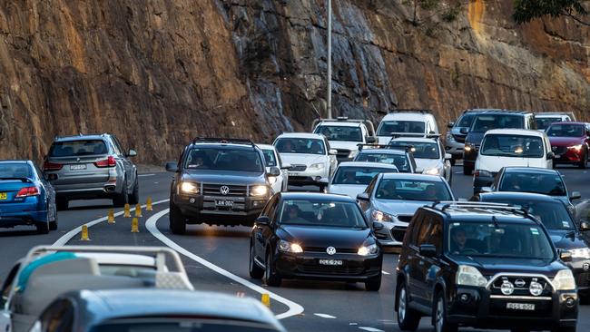 The planned tunnel is expected to improve traffic congestion on the northern beaches. Picture: AAP Image/Julian Andrews