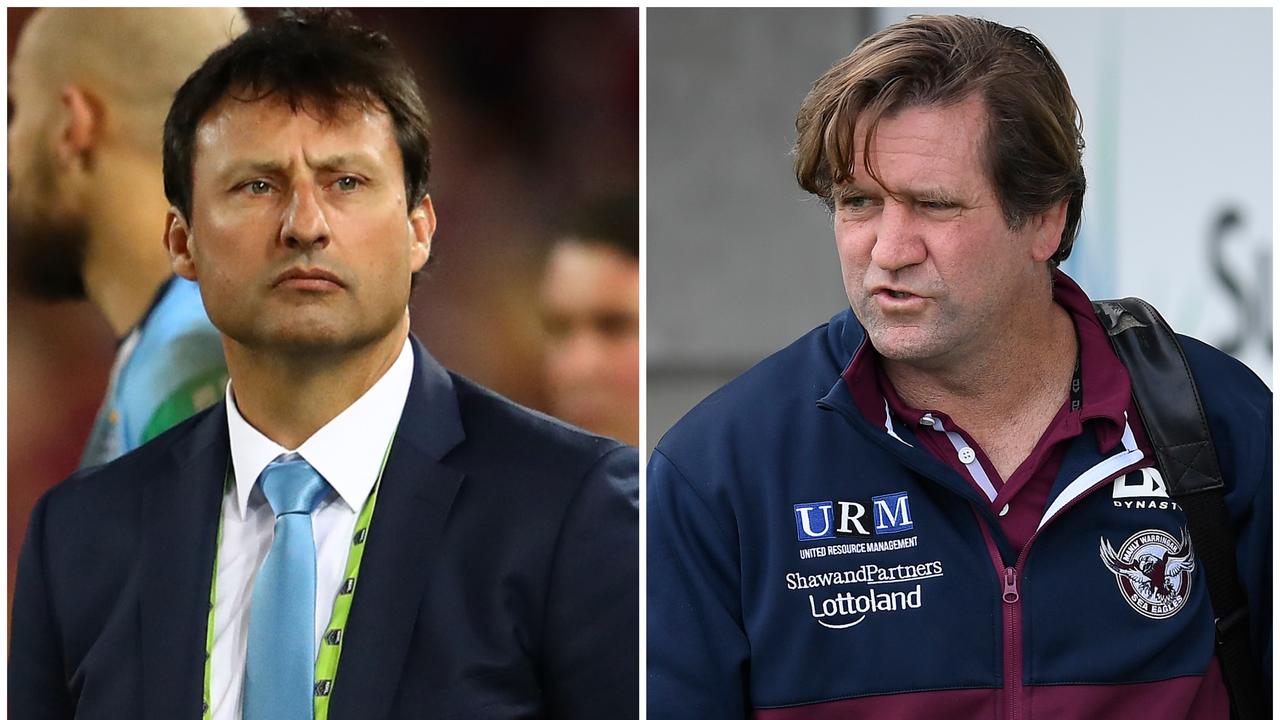 Laurie Daley and Des Hasler