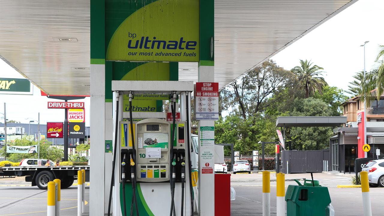 Fuel prices are exected to hit record prices in the coming weeks, with drivers encouraged to fill up now. Picture: Gaye Gerard/NCA NewsWire