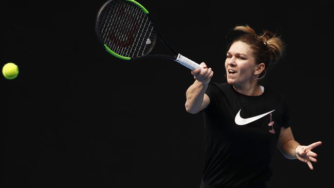 Simona Halep has dismissed any injury fears.